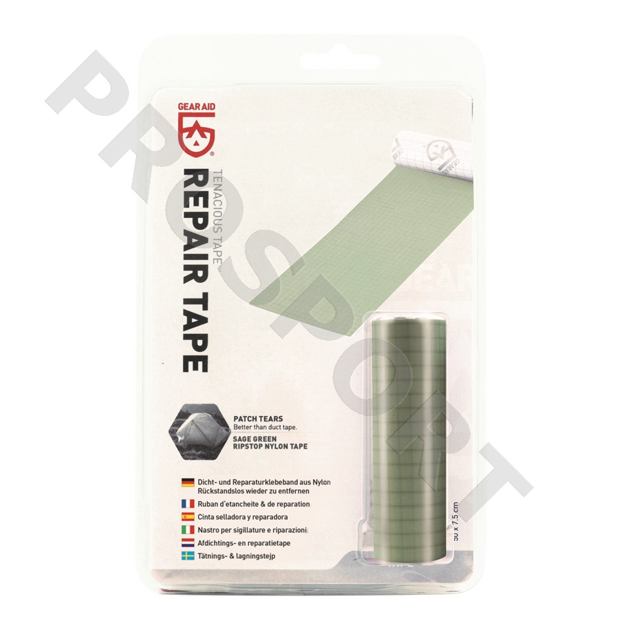 McNETT GA TENACIOUS Repair Tape ripstop sage green